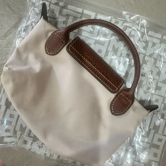 Longchamp Le Piliage Original Pouch with handle - Picture 2 of 3